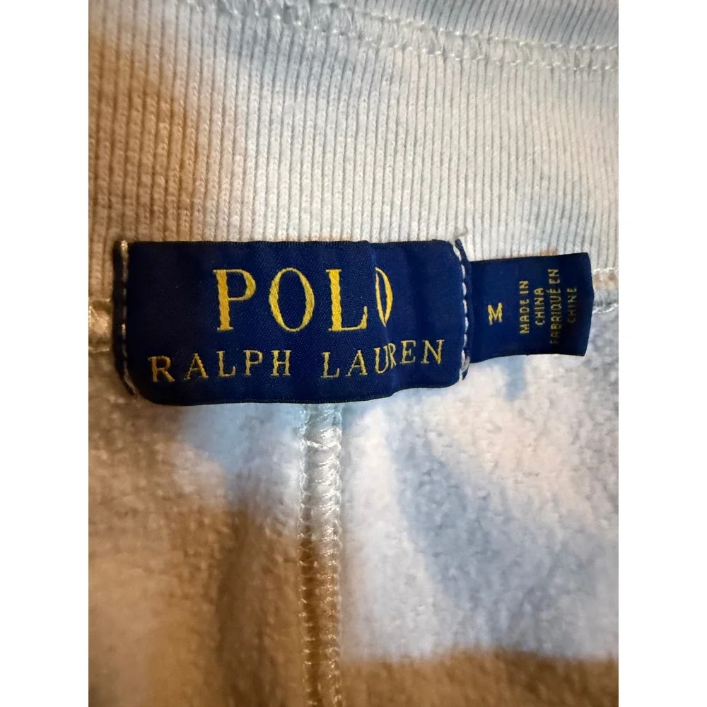 Polo Ralph Lauren American Flag Fleece Shorts Mens Medium Red White Blue Stars